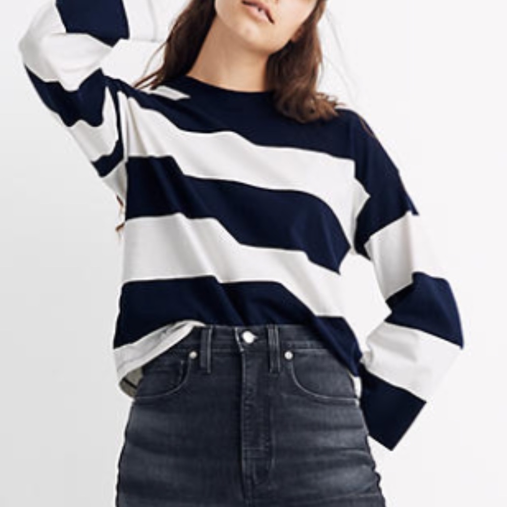 Striped Long sleeve Tee - Madewell